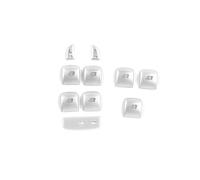 Car Interior Trim Strips For Land For Rover For Range For Rover For Sport L320 2010 2011 2012 2013 Car Window Lift Switch Button Panel Cover Trim(Style D-Silver)