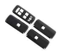 Car Interior Trim Strips For Land For Rover For Range For Rover For Sport L320 2010 2011 2012 2013 Car Window Lift Switch Button Panel Cover Trim(Style A-Gloss Black)