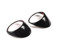 Car Interior Trim Strips For Land For Rover For Range For Rover For Vogue 2018 2019 2020 Car A Pillar Audio Loudspeaker Decor Ring Cover Trim(Black)