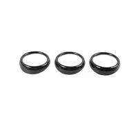 Car Interior Trim Strips for Mustang 2015-2023 Dashboard Air Condition Vent Outlet Decoration Cover Stickers Car Interior(Black)