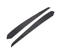 Car Interior Trim Strips For Tesla For Model 3/Y 2018-2022 Interior Decoration Dashboard Moulded Cover Door Wood Patches Wrap Sticker Gray Suede Frabic Trims Cover Trim Interior (Color : Gray Door Pa