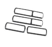 Car Interior Trim Strips For Toyota For Highlander For Kluger XU70 2020-2023 Car Rear Roof Upper Air Conditioner Vent Outlet Cover Frame Trim(Rhd Gray)