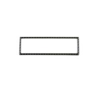 Car Interior Trim Strips For VW For Golf For Jetta For Bora For MK4 R32 For GTI 1999-2004 Car Center Control CD Air Conditioner Radio Panel Frame Cover Trim(A)
