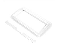 Car Interior Trims For Jaguar For E-PACE 2018 2019 Central Navigation Panel Chrome Decorative Car Interior Trim Strip Interior Trim Accessory