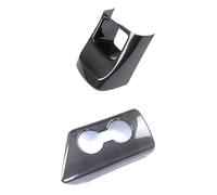 Car interior wrap Compatible For Toyota GR/Supra A90 2019-2022 styling Real Carbon Fiber Central Control Armrest Box Cover Stickers(Style 1-2)