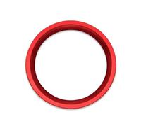 car Internal Button Compatible with for A4 A5 B9 B8 A6 A6L A7 C7 Q5 8R Car Engine Start Stop Button Ring Cover Sticker(Red,2)