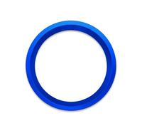 car Internal Button Compatible with for A4 A5 B9 B8 A6 A6L A7 C7 Q5 8R Car Engine Start Stop Button Ring Cover Sticker(Blue,2)