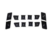 Car Internal parts Compatible With Benz C E Class W204 W212 Car Steering Wheel Button Door Unlock Memory Accessories Button Window Lift Button Sticker(B Model)