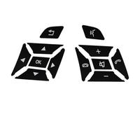 Car Internal parts Compatible With Benz C E Class W204 W212 Car Steering Wheel Button Door Unlock Memory Accessories Button Window Lift Button Sticker(D Model)