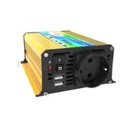 Car Inverter 300W, 12V to 110V 220V, Dual USB, Cross-border E-commerce Car Power Inverter(12V-230V yellow shell)