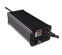 Car Inverter, Car Power Inverter 10A 15A 24V 48V 58.4V 72V 60V 67.2V 84V Li-ion Lithium Battery Charger Curren Adjustable 13S Charge 8S 16S 20S 24S Parts(48V 14S 58.8V li-ion,2-8A)