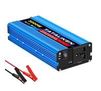 Car Inverter, Car Power Inverter Pure Sine Wave Inverter 1000-10000W 50/60HZ Power Converter Solar Car Transformer With LED Display DC12V/24V To AC 220V Voltage(3000W,24V_220V_UNIVERSAL)