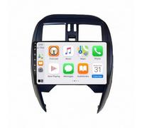 Car Ips Touchscreen for NISSAN Micra K13 March K13 2013-2017 Wireless Carplay & Android Auto, Capacitive Touchscreen, Gps Navigation, Bluetooth Fm Radio, Dash Cam &, 8 Core 6G+128G
