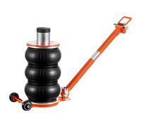 Car Jack Kit Air Jack 3/5 Adjustable Handle Thick Rubber Pad Ton Pneumatic Lifting Jack With Heightened Column Hydraulic Low Profile Floor Jack(3T)