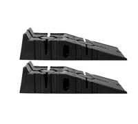 Car Jack Kit Car Wheel Driveway Ramps Anti-Slip Wheel Chock Heavy Duty Threshold Ramp Kit 2PC Portable Hydraulic Low Profile Floor Jack