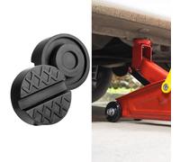 Car Jack Pad, Universal Floor Jack Rubber Pad, Slotted Trolley Jacking Blocks Adapter, Pinch Weld Side Frame Rail Protector for Trolley Jack, Vehicle Lift and Axle Stand