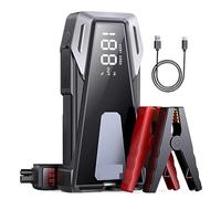 Car Jump Starter 2500A Automotive Battery Charger Portable Power Bank Large Display Powerful Booster Digital Display