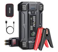 Car Jump Starter, 6000A Peak 26800mAh (Up to All Gas or 10L Diesel Engine, 50 Times) 12V Auto Booster Battery Charger Jump Box with Quick Charger Smart Jump Cables