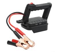 Car Jump Starter Adapter Cable for Boost chargers, Quick Connect Power Tool Line with ABS Aluminum Housing, Red Black Auxiliary Kit for Start (Not Included)(A)