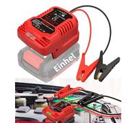 Car Jump Starter Adapter for Einhell 18V Battery Jumper Cables,12V Portable Jump Car Starter,Up to 3.5L Gas 6.5L Diesel Engines,Automotive Booster Cable Adapter(Battery not included)