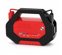 Car Jump Starter Battery Booster with Fast Charging, LED Torch, Operating Range from -20°C to 60°C, Compact Design for Emergency Power