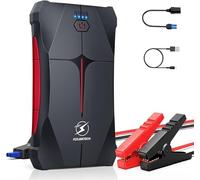 Car Jump Starter, FLYLINKTECH 4000A 12V Portable Car Battery Booster Jump Starter Power Pack (up to 9.0L Gas Or 8.5L Diesel Engine), Power Bank with LED Flashlight, IP67