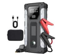 Car Jumper Starter - 12V Power Booster For Vehicle | ABS With 8000mAh Battery, USB Charging Port, For Cars, Trucks, SUV, RV, Smartphones, Laptops
