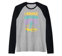 Car Karaoke Singing in Car Road Trip Music Gift Raglan Baseball Tee