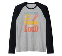 Car Karaoke Singing in Car Road Trip Music Gift Raglan Baseball Tee