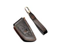 Car Key Case Compatibie for BMW G20 G30 X3 G01 F15 F16 X1 X4 X5 X6 X7 1 3 5 6 7 Series G11 G02 F48 F40 F44 216 Genuine Leather(Black)