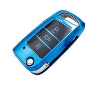 Car Key Case Cover Bag Keychain For Seat For Ibiza For Leon FR 2 For Ateca For Altea(Blue)