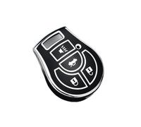 Car Key Case Cover For Nissan For Juke For Micra For Qashqai For March For Tiida For Terrano For Cube For Pathfinder For Rogue JHVVBFWF(Black cover)