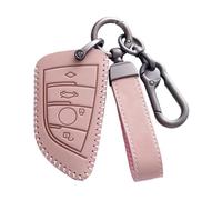 Car Key Case Cover Protector Shell For G20 G30 X1 X3 X4 X5 45e G05 X6 F20 G21 F40 F80 35i 3 5 9 Series Car Key Fob(Pink D)