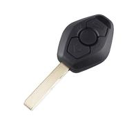 Car Key Case For BMW E38 E39 E46 EWS System 3 Button Key Remote Fob Case Replacement Car Key Shell Cover Keyless Fob with logo