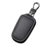 Car Key Case for LINCO Aviator(6seats without armrest) 2020-2023, Leather Auto Key Fob Cover Protector Holder Anti-Scratch Case Protective,Black