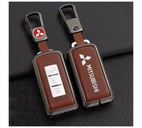Car Key Case for Mitsubishi Pajero Xpander Eclipse Cross ASX L200 Outlander,Key Shells Key Fob Covers Key Protection Case Drop-Resistant Key Fob Cover Key Shells Accessories,B