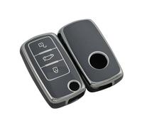 Car Key Case Key Protector For VW For Polo For Tiguan For P&assat For Golf For Jetta For Lavida Car Key Fob(Gray)
