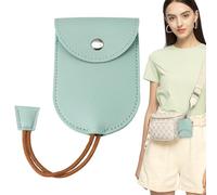 Car Key Case, PU Leather Pull Type House Key Cover, All-Around Protection Handmade Vehicle Holder, Not Easy To Pull Down Bag for Work Business Trip Shopping