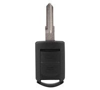 Car Key Case Shell Cover Replacement Durable ABS Black 2 Buttons for Corsa 2000 2004 Holden Barina 2000 2004 Meriva 2002 2004