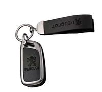 Car Key Chain Bag for Peugeot 307 Break 2002 2003 2004 2005 2006 2007 2008, Car Key Case, Key Fob Cover, Key Fob Protector, Anti Slip Protector, Car Key Cover, Car Key Storage Protector