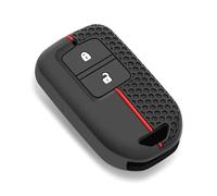 Car Key Cover 2/3/5/7 Buttons Silicone Car Key Case For Fit For Odessey For City For Jazz XRV For Venzel HRV CRV For Accord Key Cover PYPFQUMQGR(2 Buttons)