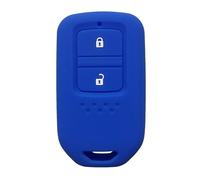 Car Key Cover Car Key Case For Fit GP5 For Shuttle Gp8 For JADE For VEZEL For City For Civic For Jazz BRV 2 Buttons Key Cover Silicone PYPFQUMQGR(Blue)
