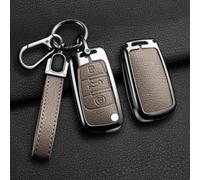 Car Key Cover for Audi A3 Cabriolet 8P7 2008-2013, Remote Control Car Key Shell Case Replacement Car Key Case Cover Protector Accessories,A-Blue