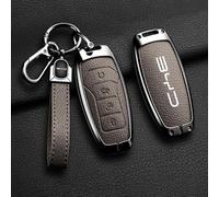 Car Key Cover for BYD Song Plus Atto 3 Han EV Tang DM Qin Seal Dolphin, Soft 360 Degree All Round Package Car Key Fob Case Suitable Keyless Remote Protective Case Sleeve Holder