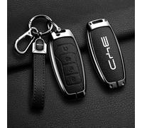 Car Key Cover for BYD Song Plus Atto 3 Han EV Tang DM Qin Seal Dolphin, Soft 360 Degree All Round Package Car Key Fob Case Suitable Keyless Remote Protective Case Sleeve Holder
