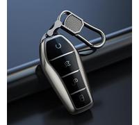 Car Key Cover for BYD Tang EV600 Han EV Yuan ATTO 3 Song PLUS Pro MAX DMI Qin, Soft 360 Degree All Round Package Car Key Fob Case Suitable Keyless Remote Protective Case Sleeve Holder