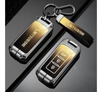 Car Key Cover for Mitsubishi Lancer Evolution X 2008-2014, Car Key Fob Case Remote Control Car Key Shell With Keychain Key Protection Case Replacement Accessories,A-3-Yellow