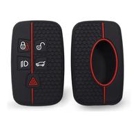 Car Key Cover for Range Rover Evoque Sport Land Rover Discovery Freelander LR Key Fob Case,5 Buttons TPU Silicone Key Shell Protector