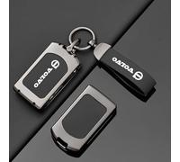 Car Key Cover for Volvo S60 S90L S60L XC60 XC40 V60 V90 EX40, Key Fob Cover Remote Protective Key Case Leather Key Fob Protector with Keychain Key Fob Case Shell Replacement Key Fob Holder