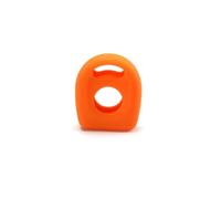 Car Key Cover For VW For Skoda For Octavia For Passat For Golf GTI For Beetle For Polo For Seat For Ibiza For Leon Silicone Key Case Cover PYPFQUMQGR(Orange)